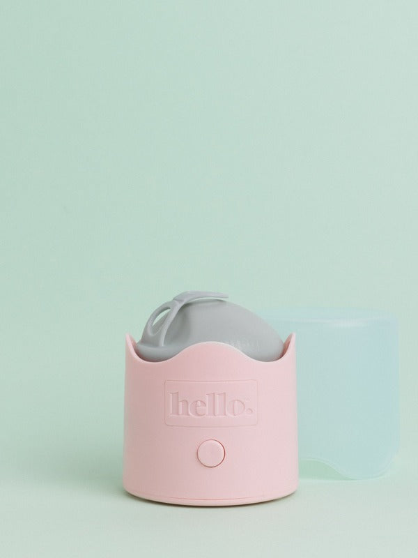 Hello Period menstrual disc inside the Steamy steriliser