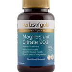 Herbs of Gold Magnesium Citrate 900 60 capsules bottle