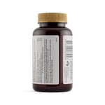 Back of the Herbs of Gold Magnesium Forte bottle showing warnings and directions