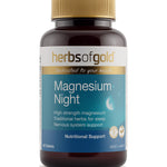 Herbs of Gold Magnesium Night 60 tablets bottle