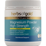 Herbs of Gold Magnesium Powder High Strength 300g tub, pineapple flavour