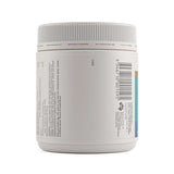 Back of the Herbs of Gold Magnesium Powder High Strength tub showing warnings and directions