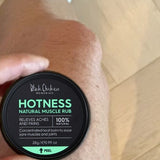 Deep heat alternative for muscle aches and strains – Black Chicken Remedies Hotness Natural Muscle Rub 28g
