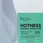 100% Natural Australian-made muscle rub – Black Chicken Remedies Hotness Natural Muscle Rub 28g
