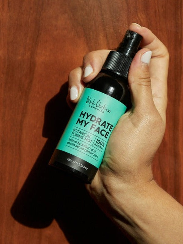 Australian Made Toning Mist – Black Chicken Remedies Hydrate My Face Toning Mist 100ml