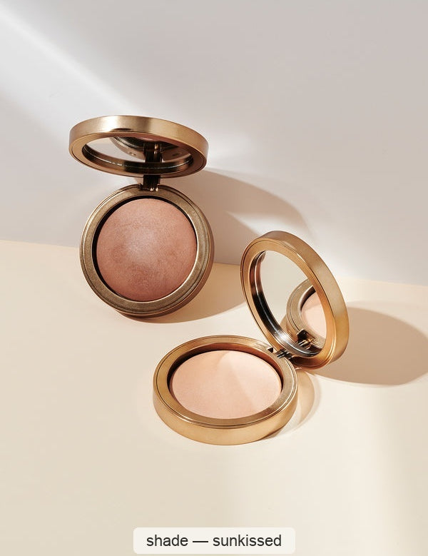 INIKA Organic Baked Mineral Bronzer - Sunkissed 9g – shade Sunkissed, SKU NBR001