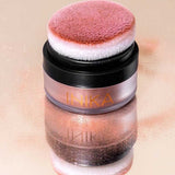 INIKA Organic Mineral Blush Puff Pot - Rosy Glow 3g – shade Rosy Glow, SKU NPP001