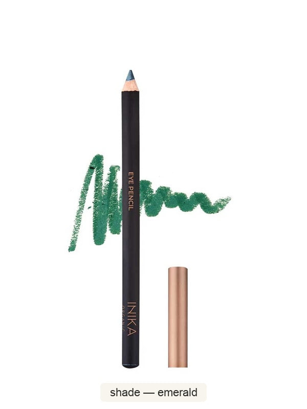 INIKA Organic Organic Eye Liner Pencil 9.9g – shade Emerald, SKU NEP004