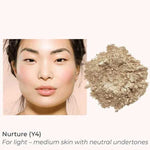 INIKA Organic Loose Mineral Foundation SPF25 – Nurture – SKU NLF004