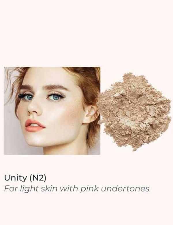 INIKA Organic Loose Mineral Foundation SPF25 – Unity – SKU NLF003