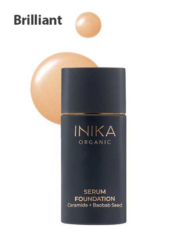 INIKA Organic Serum Foundation – Brilliant – SKU NSF002