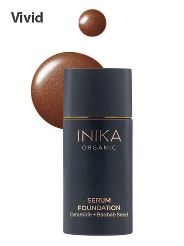 INIKA Organic Serum Foundation – Vivid – SKU NSF010
