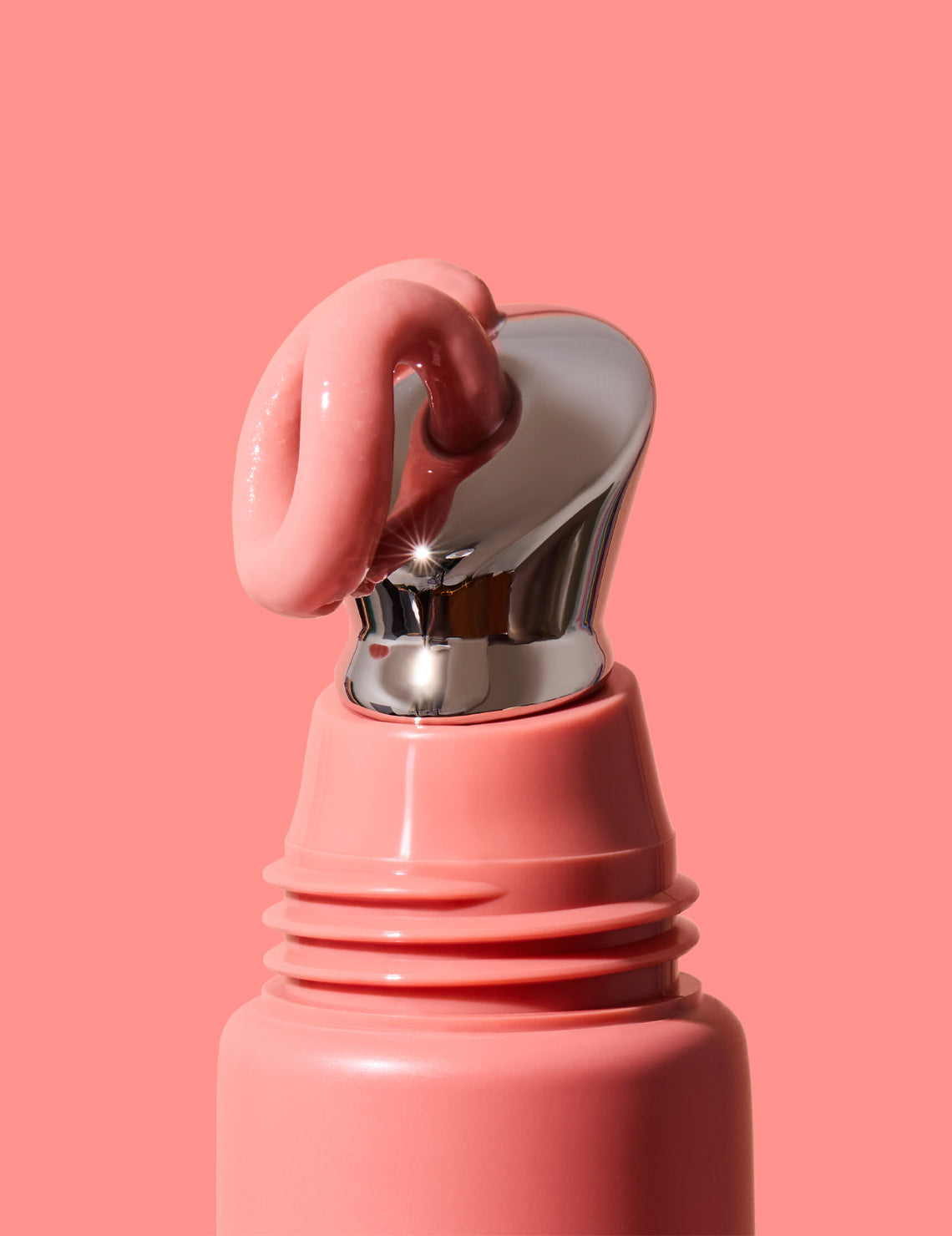 Close-up of INIKA Organic Tinted Lip Serum applicator