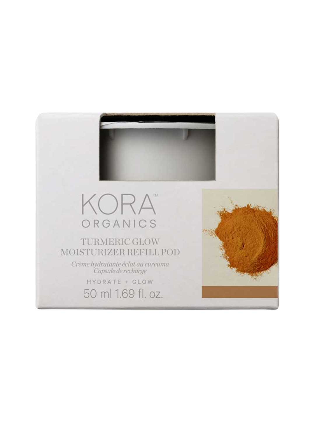 KORA Organics Turmeric Glow Moisturiser Refill Pod
