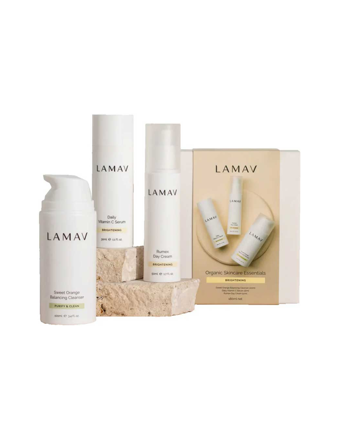LAMAV Brightening Skin Discovery Pack 3 Pack