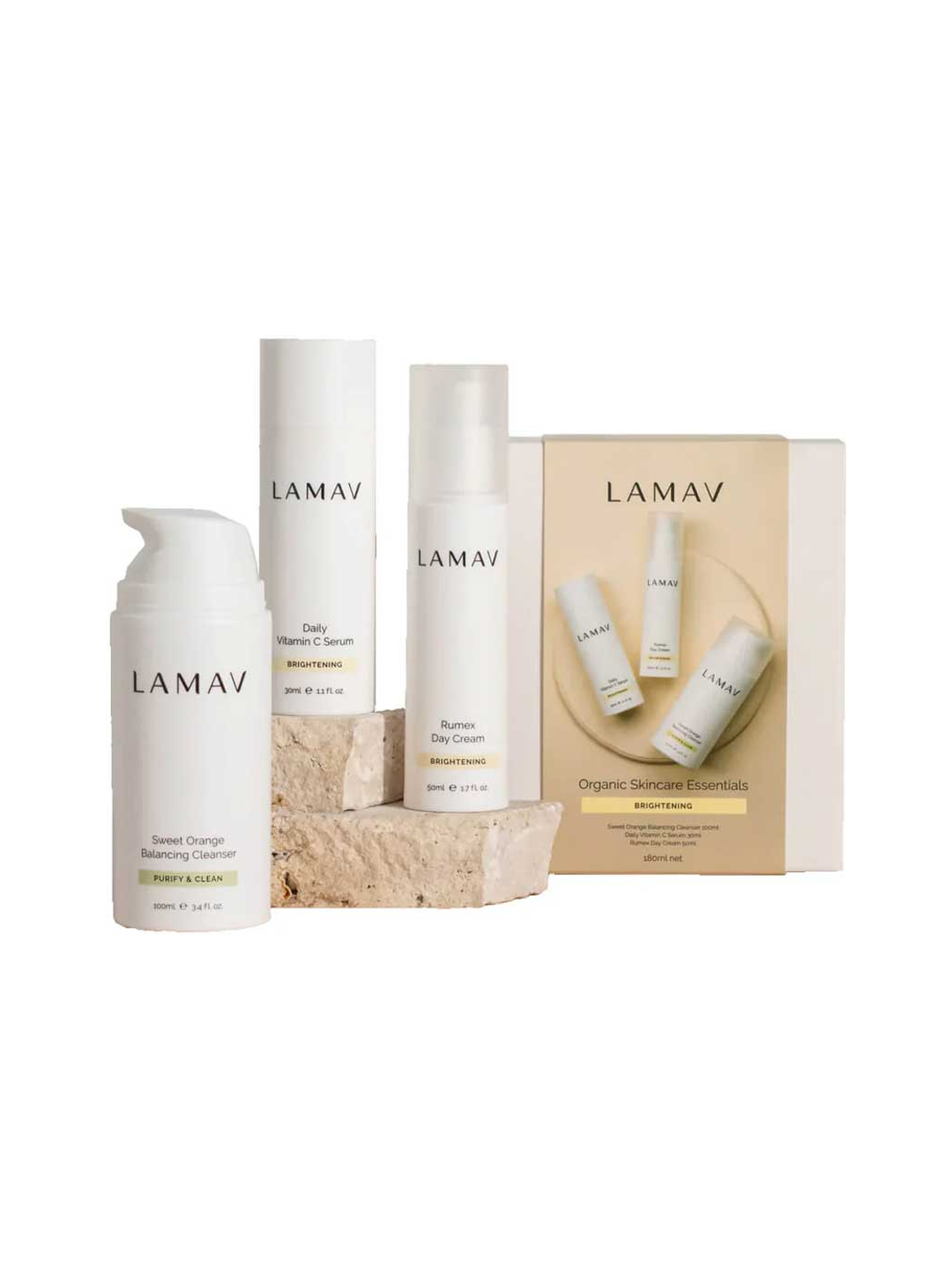 LAMAV Brightening Skin Discovery Pack 3 Pack