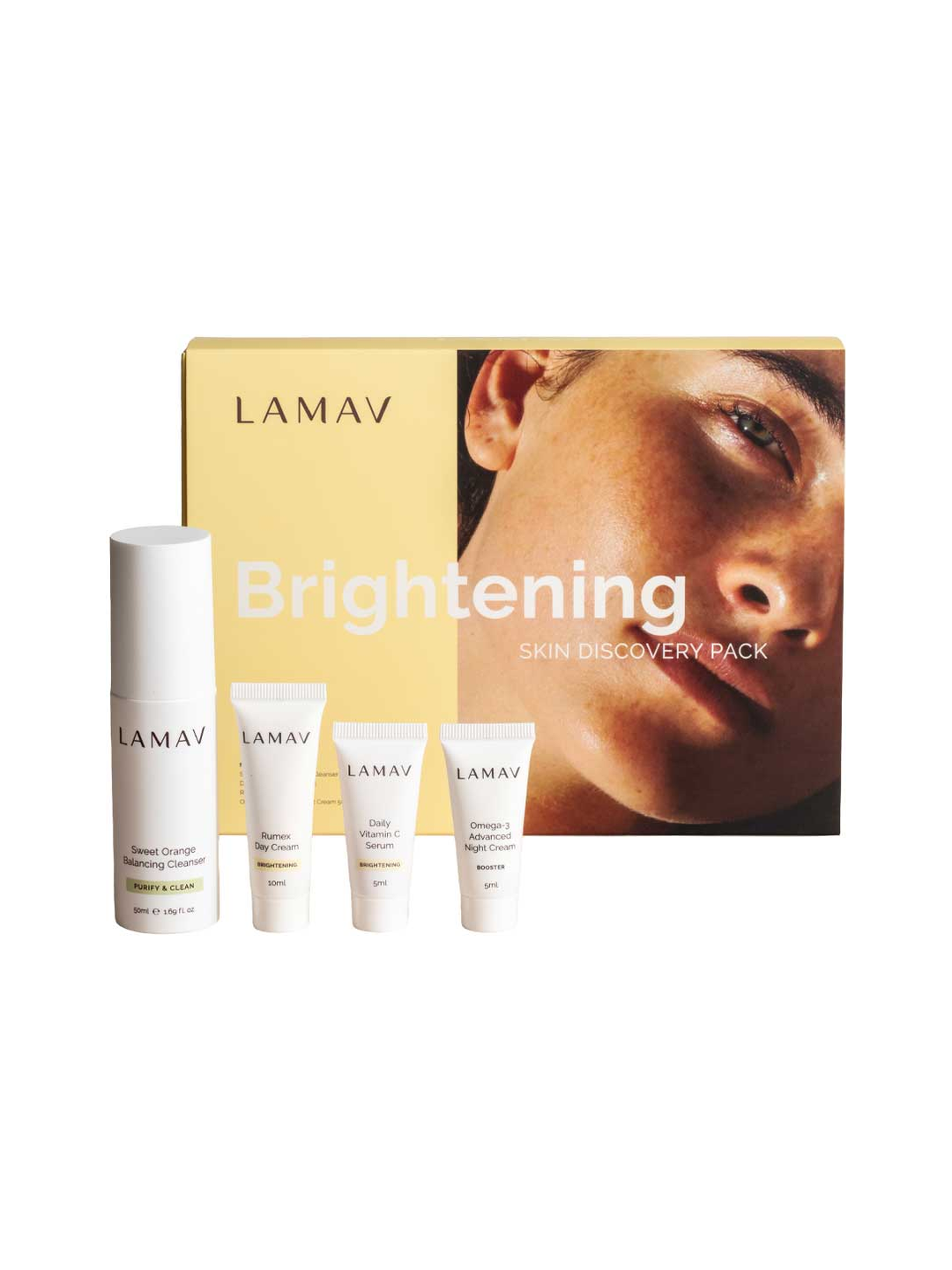 LAMAV Brightening Skin Discovery Pack 4 Pack