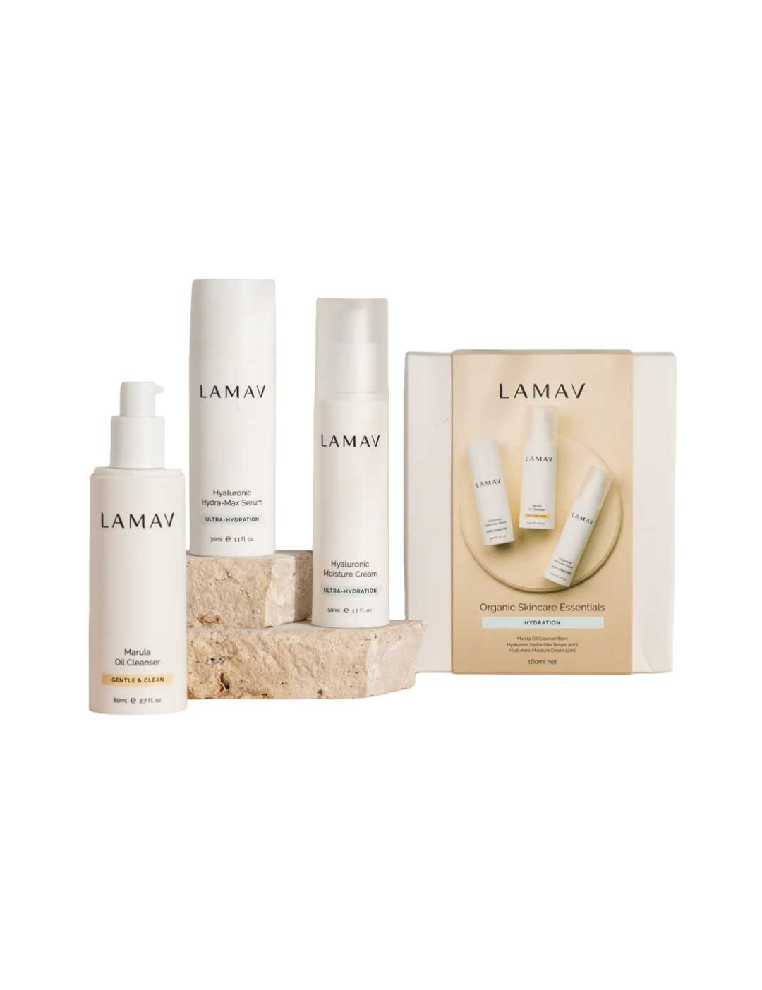LAMAV Hydration Skin Discovery Pack 3 Pack