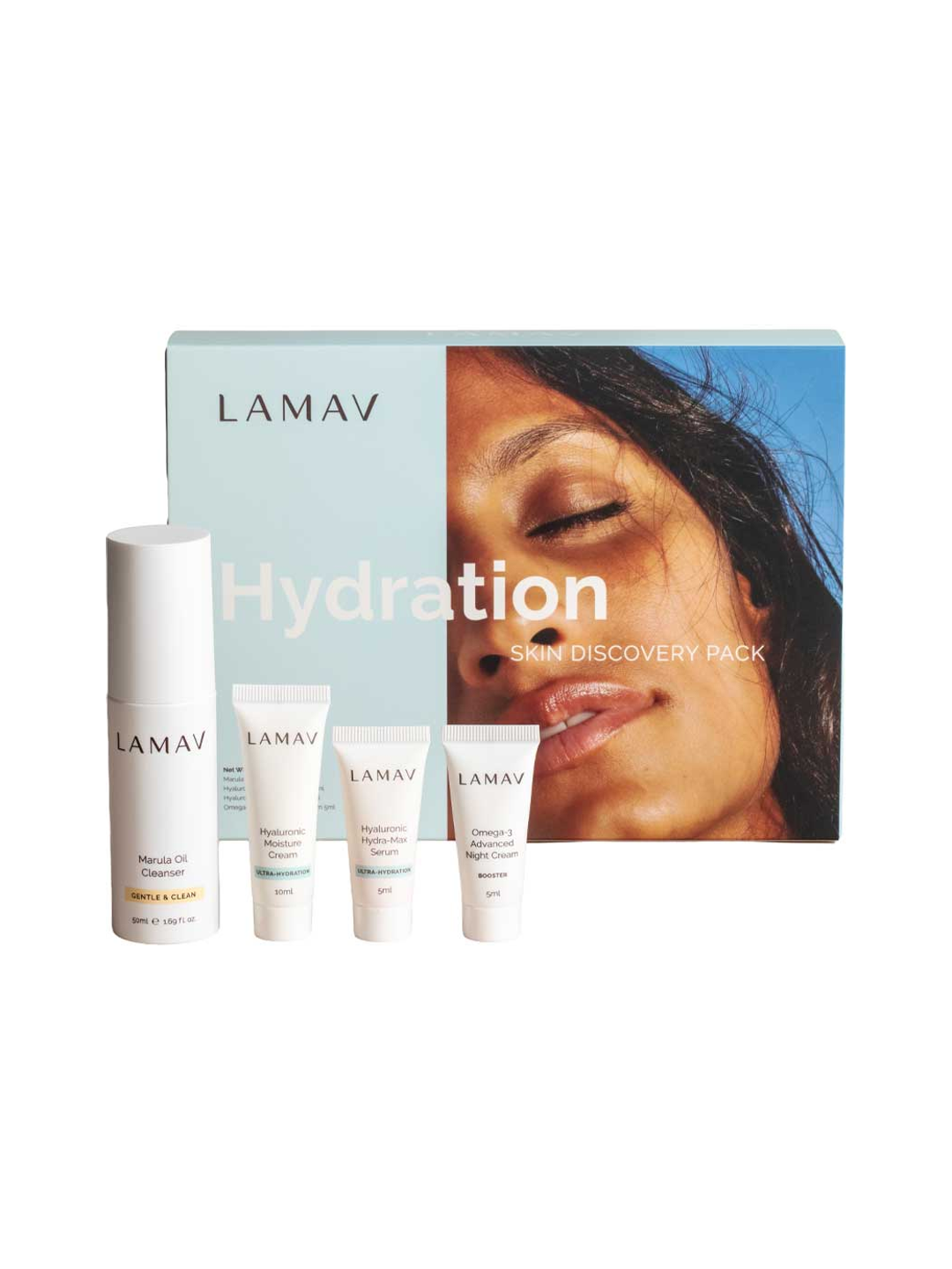 LAMAV Hydration Skin Discovery Pack 4 Pack