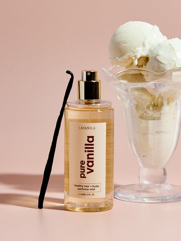 Lavanila Pure Vanilla Hair and Body Mist lifestyle