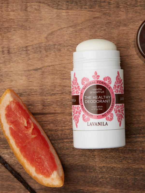 Lavanila Vanilla Grapefruit Deodorant lifestyle