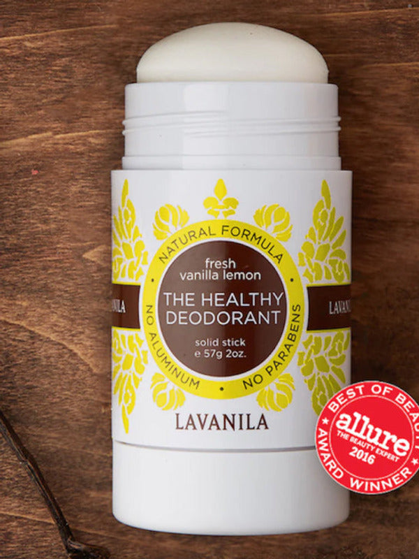 Lavanila Vanilla Lemon Deodorant lifestyle