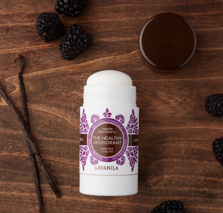 Lavanila Vanilla Blackberry Deodorant lifestyle