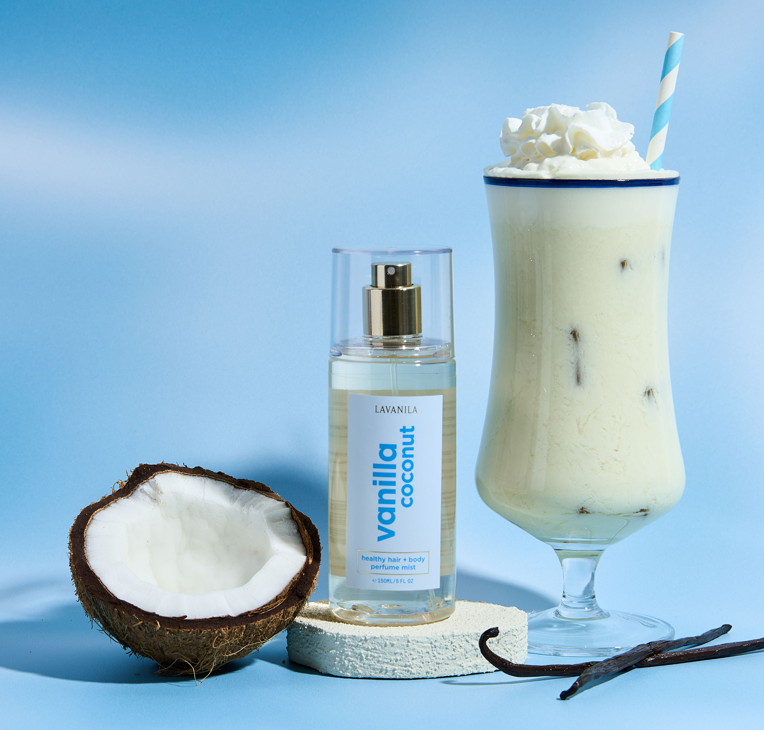 Lavanila Vanilla Coconut Hair and Body Mist lifestyle