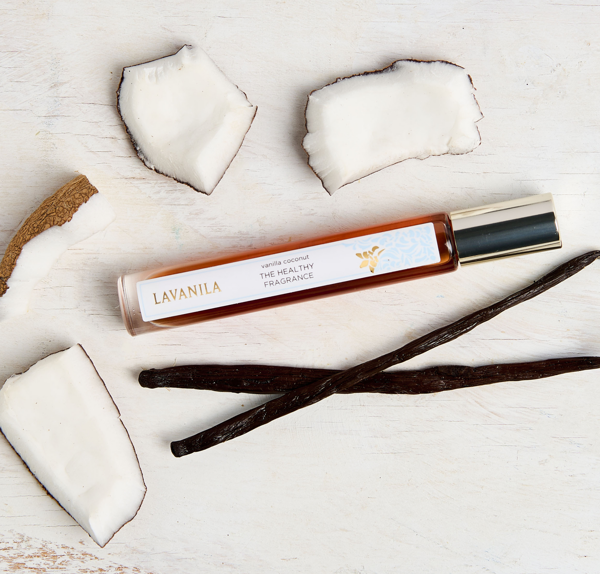 Lavanila Vanilla Coconut Roller Ball lifestyle