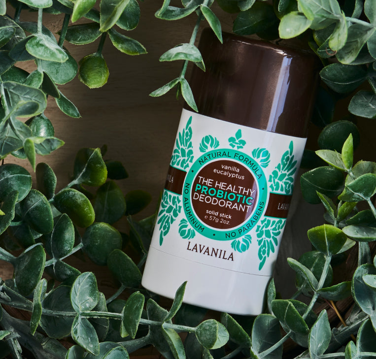 Lavanila Vanilla Eucalyptus Deodorant lifestyle