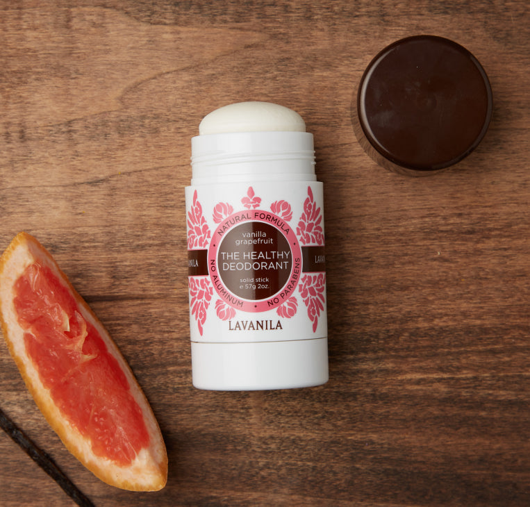 Lavanila Vanilla Grapefruit Deodorant lifestyle
