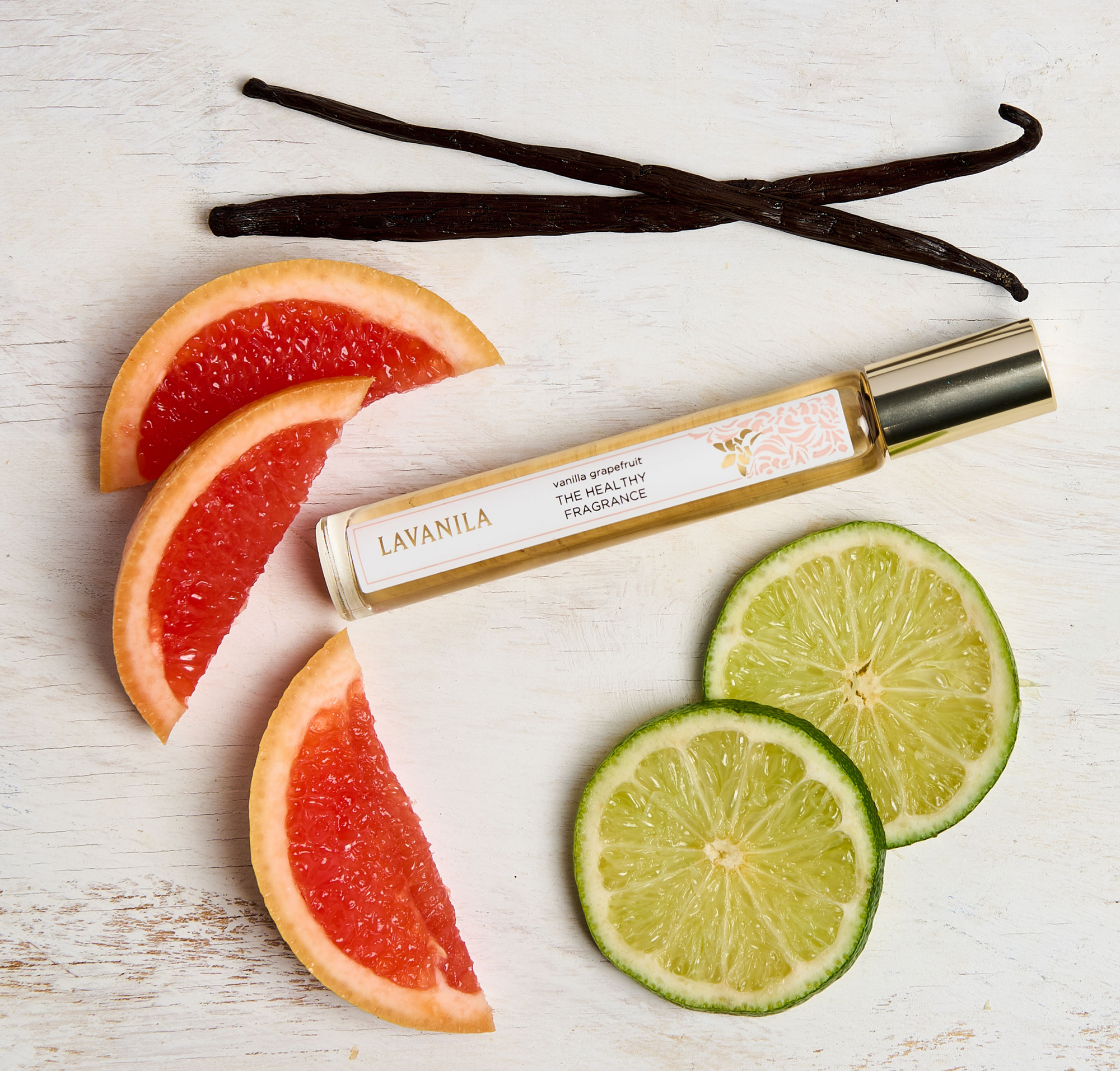 Lavanila Vanilla Grapefruit Roller Ball lifestyle