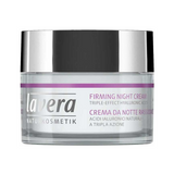 Lavera Firming Night Cream 50ml closed jar on a white background.