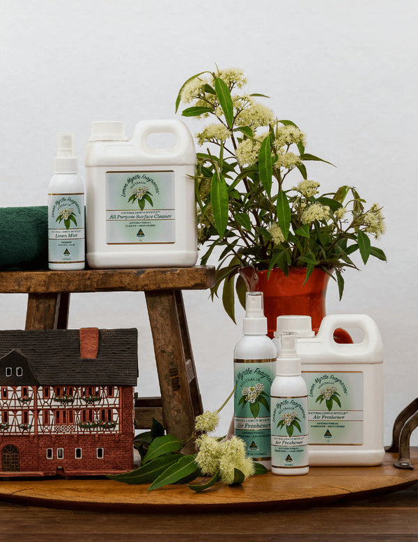 Lemon Myrtle Fragrances Air Freshener in the brand's home-care collection