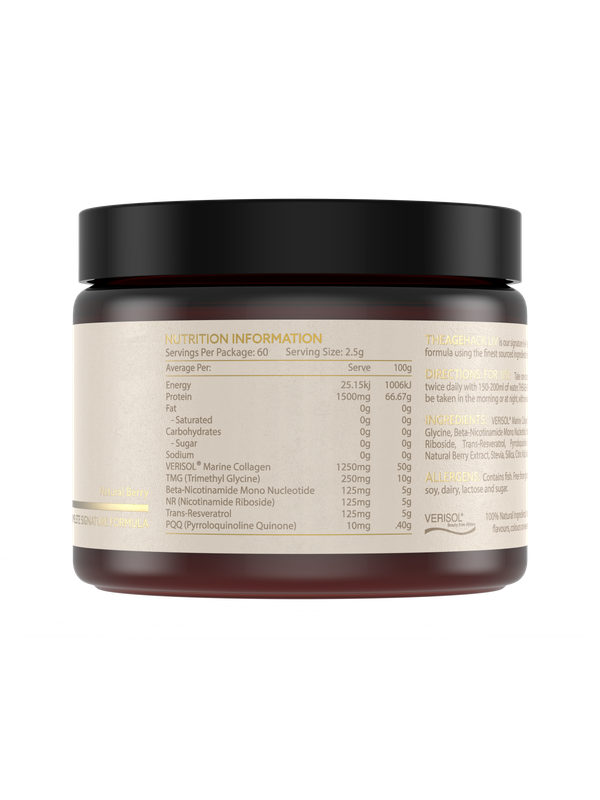 The Age Hack LIV 150g side label
