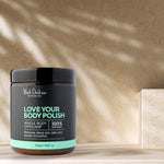 Australian made body exfoliant – Black Chicken Remedies Love Your Body Polish Natural Body Scrub 250g