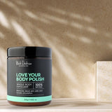 Australian made body exfoliant – Black Chicken Remedies Love Your Body Polish Natural Body Scrub 250g