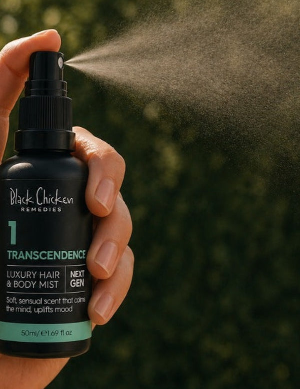 Luxury body and hair mist – Black Chicken Remedies Luxury Hair & Body Mist #1 Transcendence 50ml