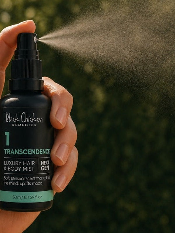 Luxury body and hair mist – Black Chicken Remedies Luxury Hair & Body Mist #1 Transcendence 50ml