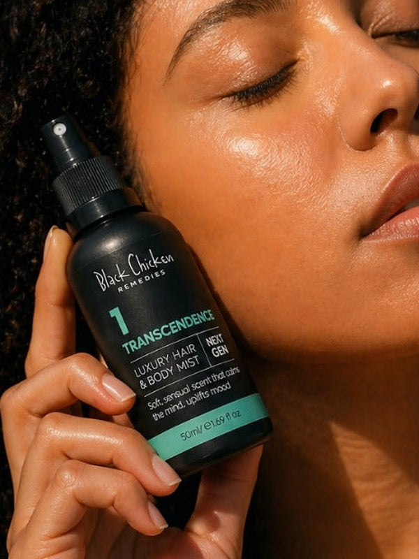 Mist for hair and body – Black Chicken Remedies Luxury Hair & Body Mist #1 Transcendence 50ml