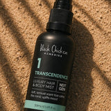 Fragrance free natural mist – Black Chicken Remedies Luxury Hair & Body Mist #1 Transcendence 50ml