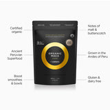 Key benefits panel for Tropeaka Maca Powder