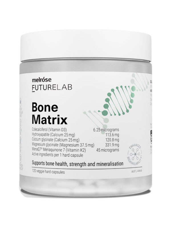 Melrose FutureLab Bone Matrix 120caps – shadowless product image