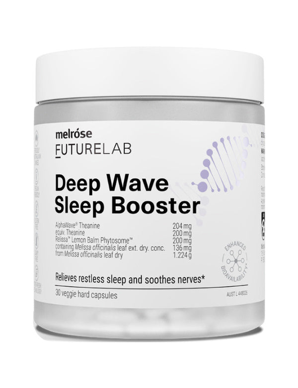 Melrose FutureLab Deep Wave Sleep Booster 30 caps – shadowless product image