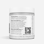 Back of Melrose FutureLab NMN 250mg capsules showing directions, ingredients and warnings