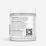 Back of Melrose FutureLab NMN 250mg capsules showing directions, ingredients and warnings