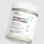 Melrose FutureLab Omega 3-11 Ultra Complex shown from an alternate angled bottle position