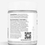 Back of Melrose FutureLab Omega 3-11 Ultra Complex showing directions and product information