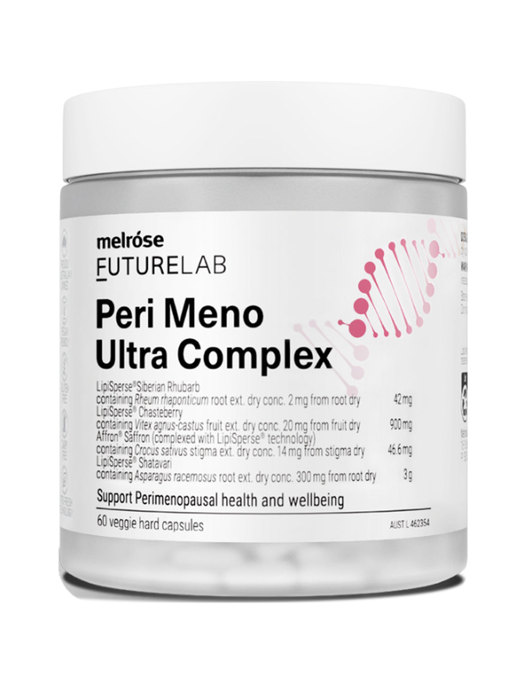 Melrose FutureLab Peri Meno Ultra Complex 60 caps – shadowless product image