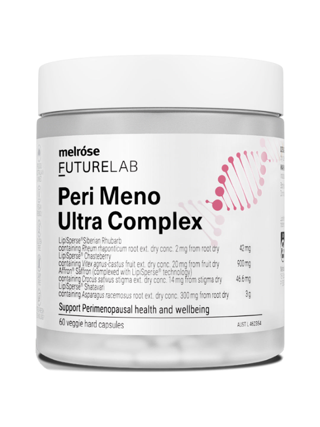 Melrose FutureLab Peri Meno Ultra Complex 60 caps – shadowless product image